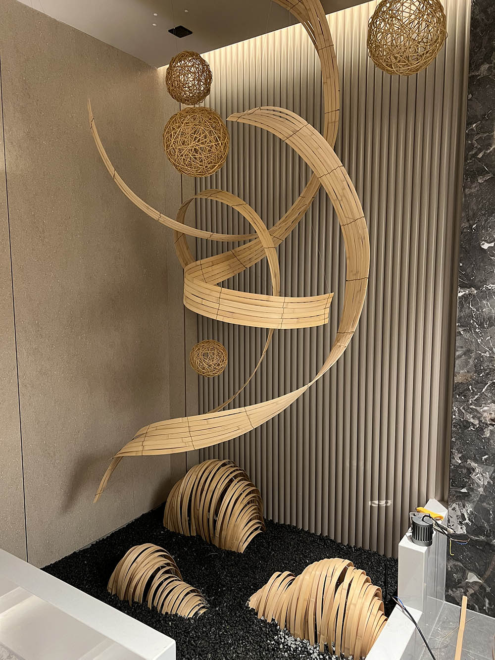 沈阳竹编条景观